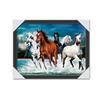 Nuevo Pegatina de Diamantes Redondos 5D de Caballo Blanco Fantástico DIY Punto de Cruz con Diamantes Pintura Decorativa de Diamantes Mural para Sala de Estar Dormitorio