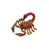 Escorpião de Olhos Grandes Impresso em 3D para Paisagismo de Deserto Ornamentos Decoração Móvel de Halloween Halloween Criativo Feito à Mão