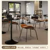 Conjunto de Mesa e Cadeiras de Lazer em Ferro, Uma Mesa e Duas Cadeiras, para Áreas de Reunião, Cadeira de Sofá Individual, Restaurante, Estilo Industrial Retrô