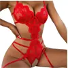 Comercio exterior Europa y Estados Unidos explosiones lencería sexy nuevo encaje transparente tentación enterizo pijama sexy una generación de pelo