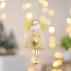 Nuevas decoraciones navideñas, adornos para árbol de Navidad, pequeños adornos colgantes, decoraciones de ángeles navideños