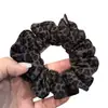 Goma para el pelo con lazo de color oscuro estilo coreano para mujer, modelo nuevo de alta gama 2026, accesorio para el pelo, goma elástica para moño