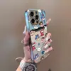Funda para Teléfono Móvil Dinosaurio Xiaoxin Adecuada para Apple 17Promax Elegante 16 Nuevo Estilo 15 Iphone14 Espejo Creativo 13