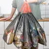 Bolsas de Basura con Cierre de Cordón Automático para Limpieza del Hogar y la Cocina Bolsas de Plástico Tamaño Grande Portátiles Sin Manos Sucias