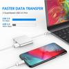 Estação de Docking Três em Um Type-C para HDMI + USB 3.0 + Fonte de Alimentação PD Conversor para Laptop Estação de Docking 4K