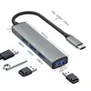 Dock de Expansão Tipo-C Personalizável Adequado para Huawei, Computadores Apple, Honor e Conector Adaptador MacBook H10