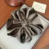 Goma para el pelo de terciopelo para bebé de color liso estilo coreano, Sujetador de coleta suave de alta gama, Nuevo accesorio para el pelo versátil y elegante