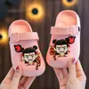 Pantuflas infantiles Nezha de EVA Boken para niños y niñas, nuevo modelo de verano para baño, baño interior, bebé hogar antideslizante