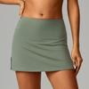 Saia de Tênis Chimei de Verão Slim-fit Secagem Rápida Saia para Corrida Fitness Anti-corrida Falsa Duas Peças Mini Saia Esportiva Transfronteiriça