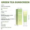 Protector Solar de Té Verde Transfronterizo 50g Protector Solar de Té Verde Crema Iluminadora y para el Cuidado de la Piel