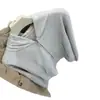 Sudadera con capucha de felpa suave para uso diario para mujer, gris azulado claro, corte ajustado, estilo casual holgado, con cremallera, chaqueta corta fina de felpa