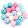 Pintura de Nuevo Tacto Bolas de Paintball Goma Pintura Goma Acrílico Bolas Cadena para Teléfono Móvil Pulsera Collar Joyería DIY Accesorios