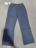 Pantalones casuales de corte tridimensional negro puro, ligeramente acampanados, para hombre, tiro medio-alto, fluidos, holgados, adelgazantes, estilo high street, de pierna ancha, hasta el suelo