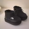Zapatos de algodón para bebé, forrados de felpa, engrosados, cómodos, versátiles, cálidos, botas de invierno para niñas y niños de 1 a 3 años, zapatos para caminar para niños pequeños