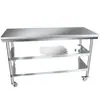 Fabricantes suministran banco de trabajo de acero inoxidable, banco de trabajo de embalaje, banco experimental, línea transportadora de cocina, consola, banco de mantenimiento