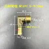 Codo pagoda de cobre salida de aire en ángulo recto rosca gruesa métrica M12 tubo de inserción 8/10 boquilla de agua para moldes conector de suministro de agua de 90 grados