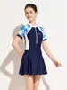 Traje de Baño para Niñas Estilo 2025 Vestido-Una Pieza para Niños Mayores, Venta al por Mayor Fabricante de Ropa de Baño Infantil, Dropshipping para Niñas