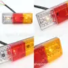 Ensamblaje de bombilla de luz trasera para triciclo eléctrico 48V, señal de giro universal, luz de freno, luz de circulación, accesorios de luz trasera