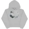 Sudadera con capucha de estilo hip-hop Y2K de moda transfronteriza estilo americano con estampado de pintura china Top de moda urbana