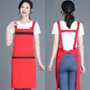 Delantales Impermeables con Logo Impreso, Venta al por Mayor desde Fabricante, Ropa de Trabajo Duradera y Resistente al Desgaste para Cocinas, Restaurantes y Tiendas de Té de Leche