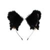 Diadema de Celebridad de Internet de Moda 2025 Orejas de Gato Zorro Tocado para Sesión de Fotos Diadema de Sirvienta Gato Pasador de Pelo Orejas de Animal Pinza para el Cabello