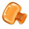 Capa protetora transparente portátil para escova de dentes para uso doméstico, capa à prova de poeira para escovas de dentes, fofa e conveniente para viagens