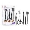 Fábrica al por mayor, cuchillo para dar forma a las cejas, artefacto de dibujo de cejas para principiantes, traje para cejas femeninas, juego completo de lápiz de cejas, juego de cinco piezas, herramienta