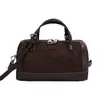 Design de Nicho Cor Color Block Retrô Bolsa de Bowling Estilosa Fashionável Tendência Bolsa de Ombro Único Transversal Bolsa de Mão para o Trabalho Mulheres