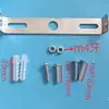 Fijaciones Galvanizadas para Fijación de Varilla Colgante, Fijación de Lámpara Colgante, Placa de Colgante de Conexión Trasera Arco, y Tornillos a Juego para Construcción
