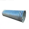 Alcantarillas Corrugadas de Acero al Carbono, Alcantarillas Metálicas Corrugadas Galvanizadas en Caliente Personalizadas para Drenaje de Carreteras, Refuerzo de Alcantarillas para Puentes y Túneles