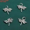 Plata de Ley Mariposa Campana Abanico Flor Pequeña Estrella de Mar Accesorios Vintage Old Spub DIY Hecho a Mano Material de Cuentas Joyería