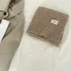 Recuerdos de Color Sólido ~ Cinturón Suave tipo cera huevo Bufanda de Cachemira Temperamento Coreano para Mujer Tejido Retro Cálido para el Cuello Moda para Hombre