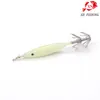 Cebo de pesca luminiscente para calamar suministro directo de fábrica plateado colorido mini aguja de calamar cebo para calamar de pesca en el mar