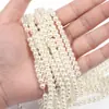 Novas Pérolas Soltas de ABS Polidas a Água de Alto Brilho com Furo Grande de 3mm-25mm para DIY Colar Pulseira Acessórios de Joias Contas