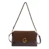 Bolso de Cadena Retro de Moda para Mujer Otoño e Invierno 2025 Nuevo Color Sólido Versátil Hombro Axila Elegante Bolso Cruzado