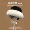 Sombrero de Orejeras a Prueba de Frío del Noreste para Mujer, Moderno, Circunferencia de Cabeza Grande, Invierno, Cuero Grueso, Cálido, Cortavientos, Sombrero de Pescador Lei Feng, Exterior