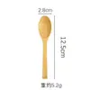 Cuchara de Bambú para Té, Cuchara de Madera Natural al por Mayor, Cuchara de Bambú con Logo, Cuchara para Miel, Cuchara para Niños, Cuchara para Revolver Café, Cuchara de Bambú para Mermelada