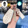 Adecuado para carcasa de llave de coche GAC Hecar Z03, Hecar 007 funda protectora completa personalizada hebilla de alta gama bolso de mujer