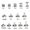 Suministro Directo de Fábrica Remache Metal Clavos de Doble Cara Remache de Una Cara Acero Inoxidable Accesorios para Ropa DIY Accesorios Metálicos