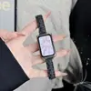 Correa de Reloj de 12 mm Adecuada para Correa de Reloj Huawei 11, Moderna y Versátil Cubo de Hielo Correa de Reloj Inteligente Láser de Una Pieza