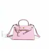 Mini Bolsa Kelly em Amarelo Frango Couro Genuíno para Mulheres, Bolsa Versátil com um Novo Toque de Luxo, Bolsa de Mão, Ombro e Transversal, Atacado do Fabricante