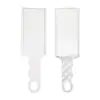 Pente Gradiente de Plástico para Cabeça de Óleo, Ferramenta para Cortar Cabelo, Pente para Máquina de Cortar Cabelo Flat-Top, Pente de Posicionamento para Estilização, Conveniente para Cortes de Cabelo em Casa