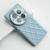 Liquidação Estojo para Celular Adequado para Vivo X100 Ultra, Capa Protetora Tendência Popular para Vivo X100S, Couro Liso Padrão Diamante
