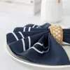 Servilletas y Manteles Bordados de Lino, Manteles Aislantes de Calor para Comercio Exterior, Arte de Manteles de Mesa Atmosféricos, Manteles Individuales para Servilletas de Boda, Servilletas