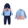 Uniformes de Jardín de Infancia, Conjuntos de Tres Piezas para Otoño e Invierno, Uniformes de Escuela Primaria, Chaquetas para Niños, Uniformes de Clase para Reuniones Deportivas de Primavera y Otoño al por Mayor
