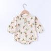 Ropa de Bebé Estilo Nórdico para Niños y Niñas, Mameluco de Otoño para Recién Nacidos, Mono Triangular de Primavera