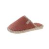 Pantuflas de Felpa para Casa Pantuflas de Algodón Zapatos de Casa para Interior Pantuflas para Mujer para Casa en Stock Venta al por Mayor Pantuflas de Algodón Zapatos Iguales para Hombre y Mujer