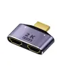 Adaptador HDTV de Uno a Dos con Luz 60Hz/8Gbps1920*1080 Pantalla de Proyección de Video para Computadora/Juego Mi
