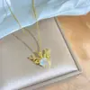 Estilo japonés y coreano, delicado y elegante collar de asta de ciervo con circonita cúbica, una cadena para la clavícula nicho y lujosa, un accesorio refinado y versátil con un toque de alta gama