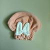 Gorro de ducha para el hogar con lazo, absorbente, suave, transpirable, grueso, de forro polar coral, cómodo y fácil de quitar.